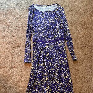 Boden Long Sleeve Maxi Dress
